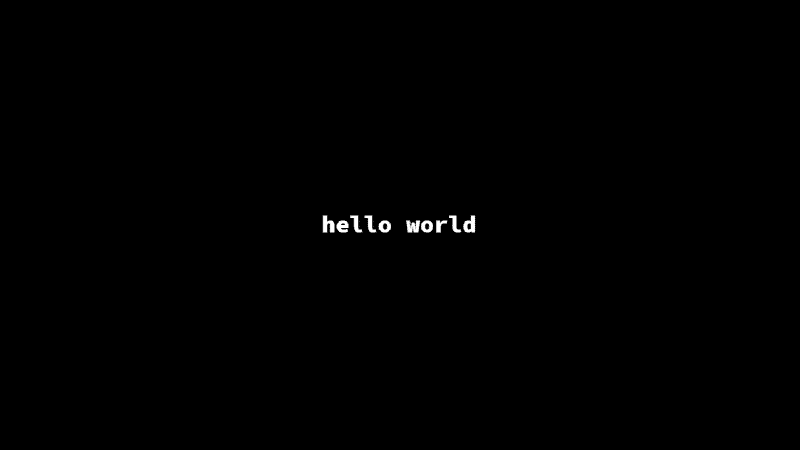 Featured image of post hello world
